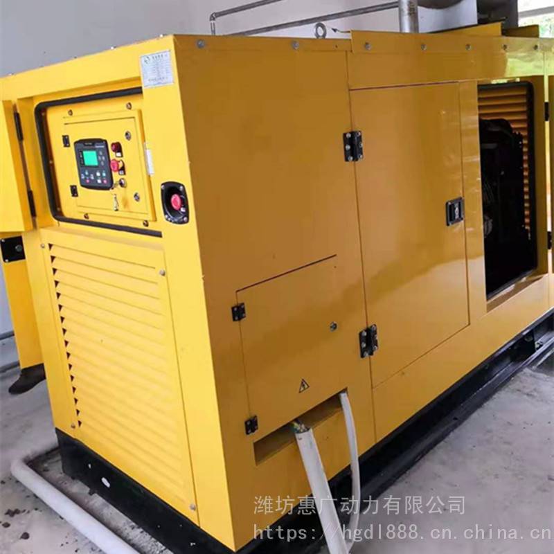 苏州300KW静音式天然气发电机 工厂用潍柴低噪音燃气发电站