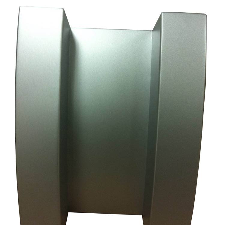 铝单板门斗U型口造型铝板檐口装饰