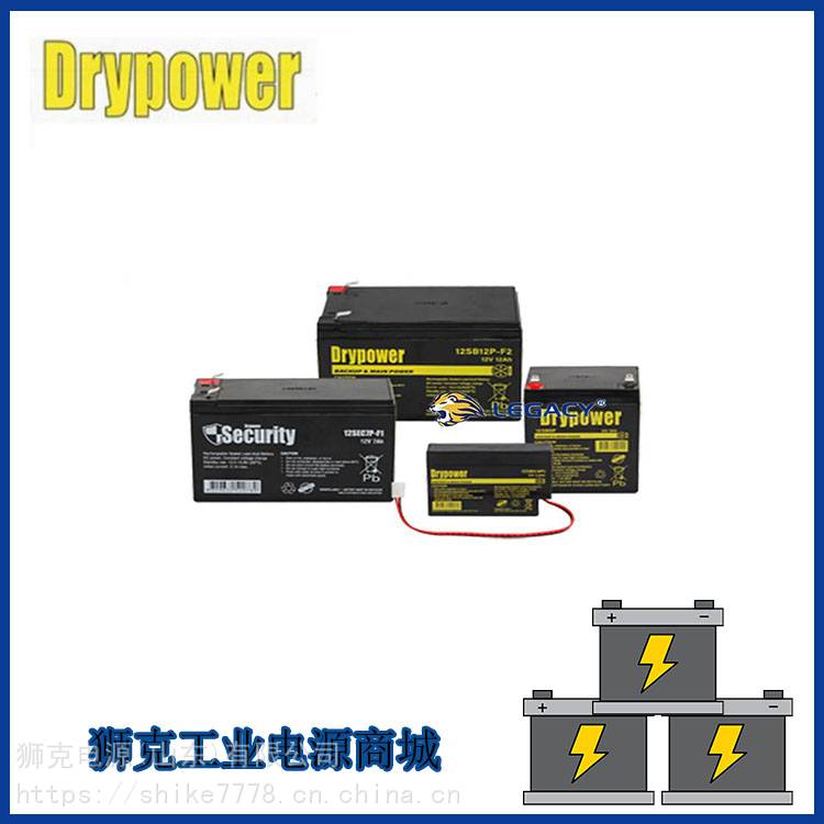 美国DRYPOWER蓄电池12GB12C12V12AH工业储能UPS电源