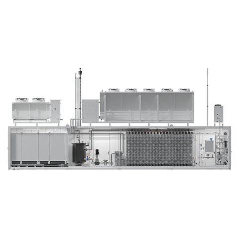 德国Enapter多核集装箱型电解水AEM电解槽阴离子交换膜制氢设备