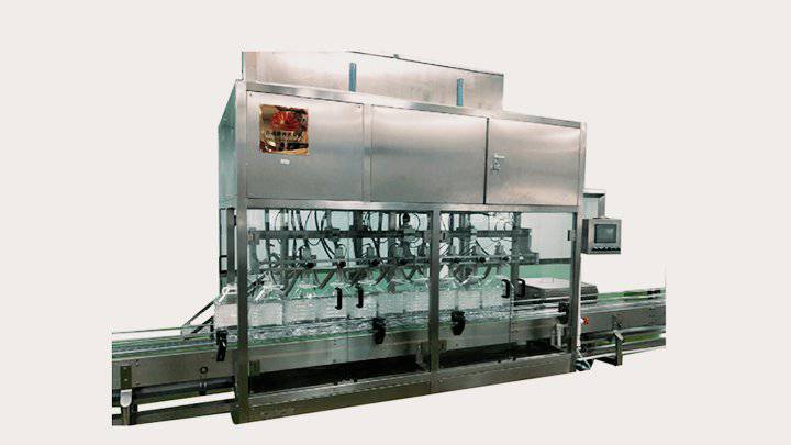 食用油灌装机 2-12头可定制 流量计式植物油自动灌装设备