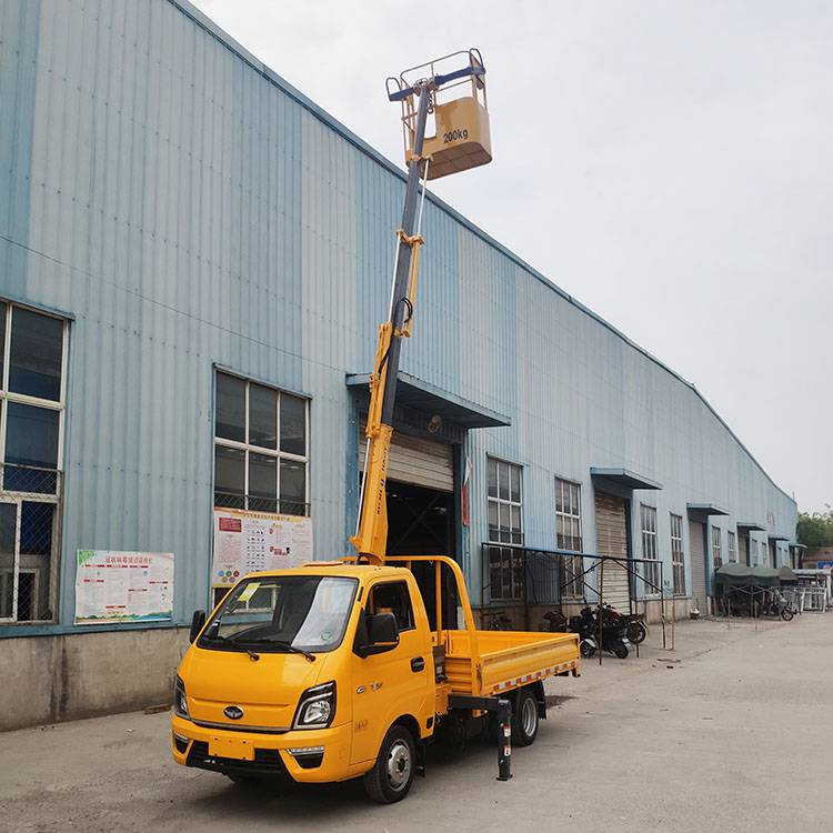 可高空作业微卡吊 7米多情景作业路灯监控维护