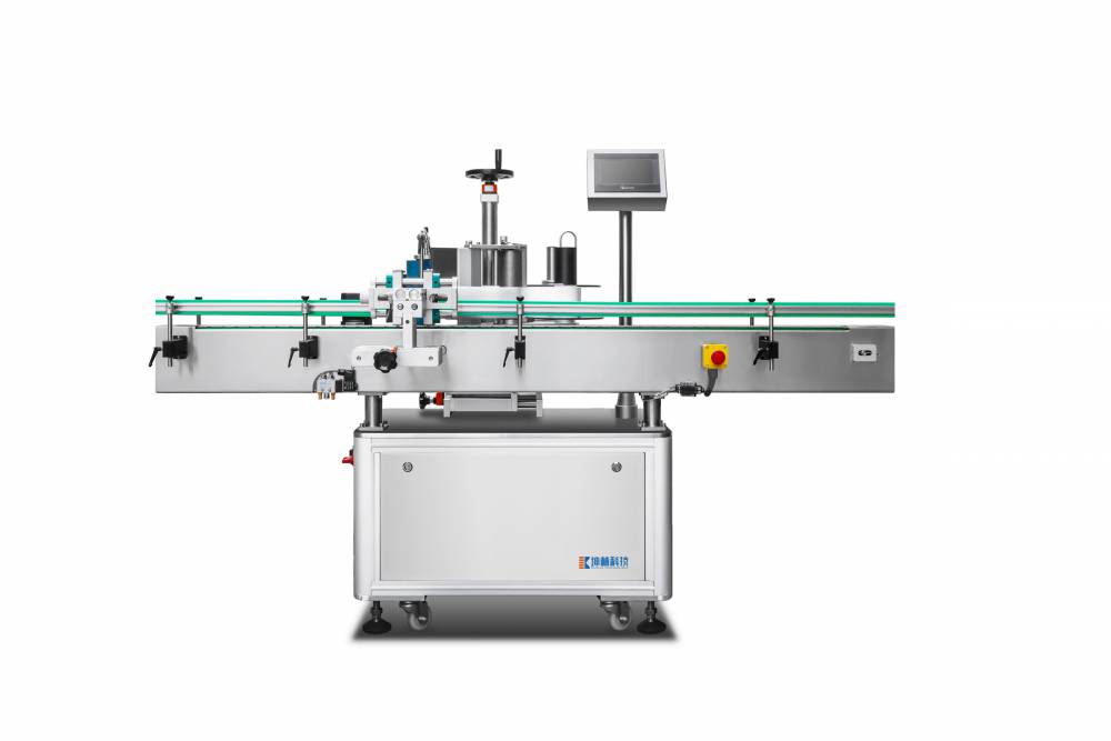 【坤林科技 kl-301立式圆瓶贴标机;圆瓶定位贴标机;星轮圆瓶贴标机】