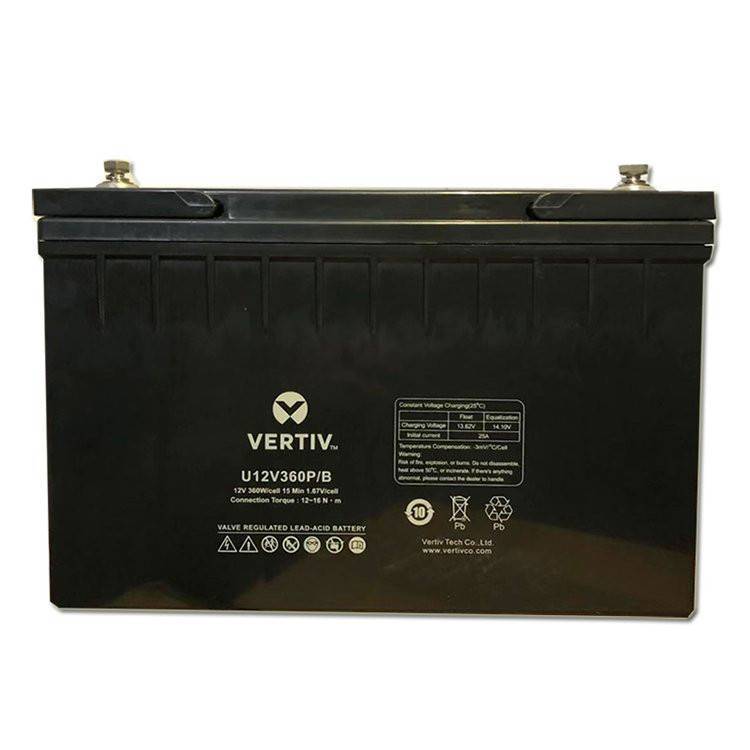 VERTIV维谛蓄电池U12V300P/B12V75AH机房UPS直流屏配电柜使用
