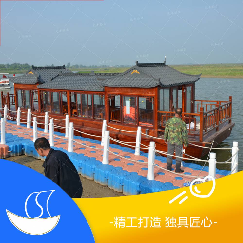 画舫船 金鸡湖景区可以吃饭的画舫船 画舫船价格优惠