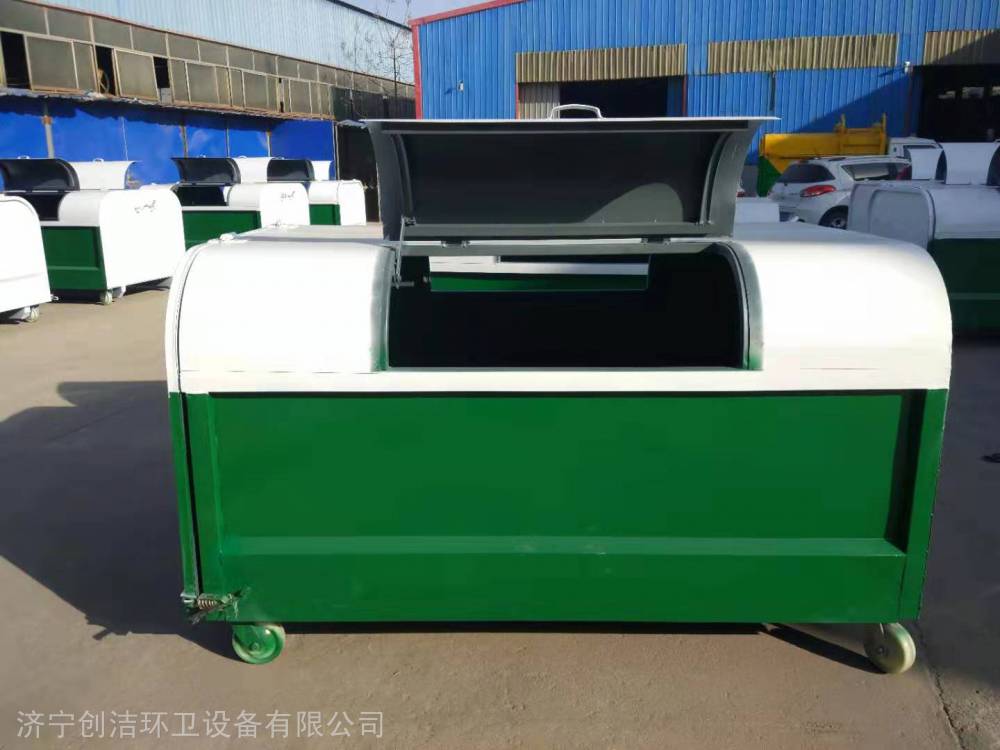 三方垃圾箱_青海省铁质垃圾箱哪家好