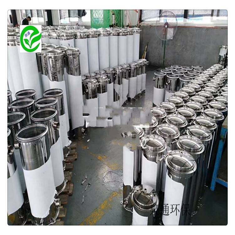 5芯40寸精密过滤器 蚌埠 泉通精密过滤器10芯40寸 快装法兰PP过滤器