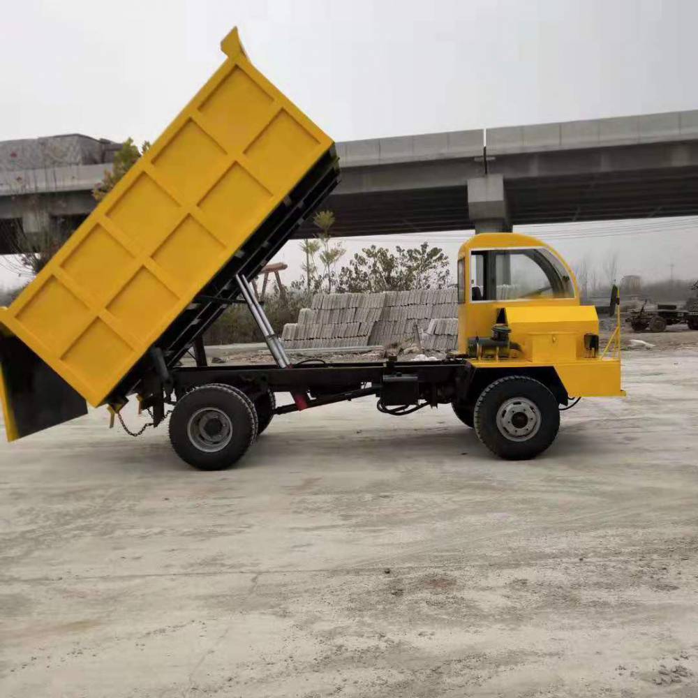 久興礦用四不像工程運輸車 四驅農用車 雙頂自卸四驅翻斗車