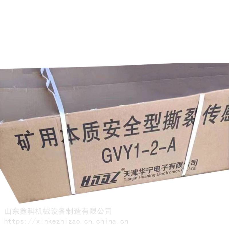 天津华宁GVY1-2-A矿用本质安全型撕裂传感器2-B皮带保护纵撕2-C