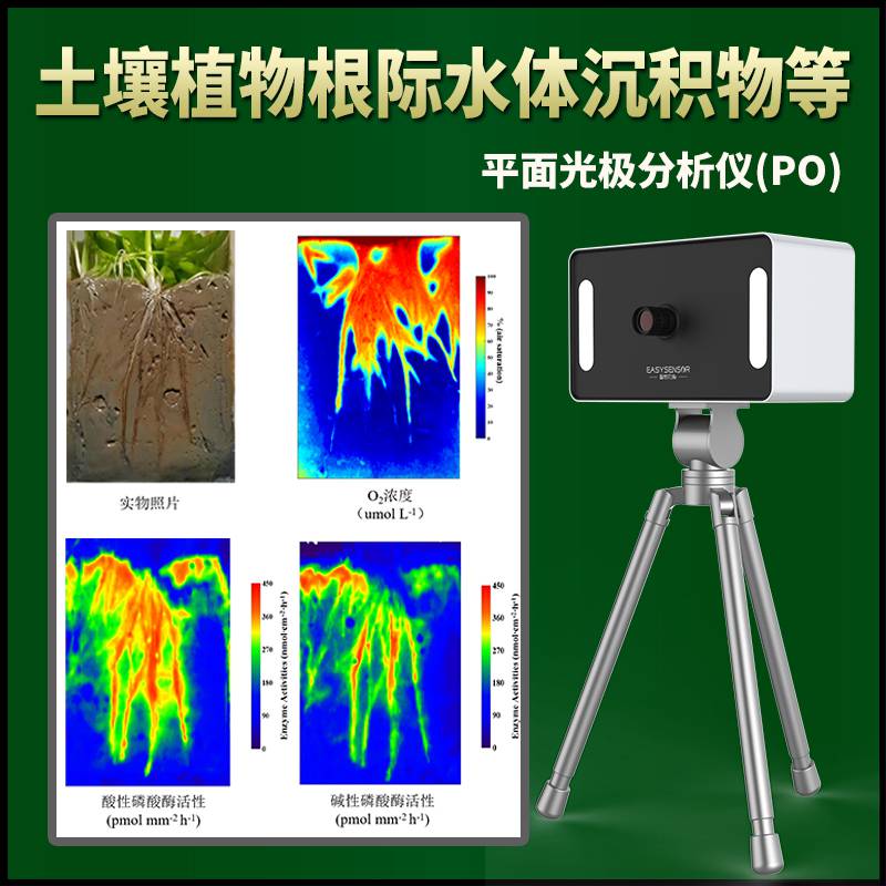 沉积物湿地土壤植物根际荧光光谱分析仪检测仪器平面光极分析仪PO