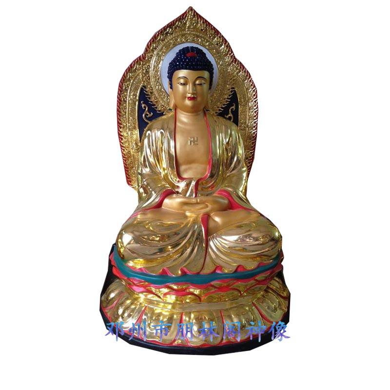 道教神像 十二老母老祖母神像雕塑三霄娘娘树脂神像 贴金三霄仙姑佛像