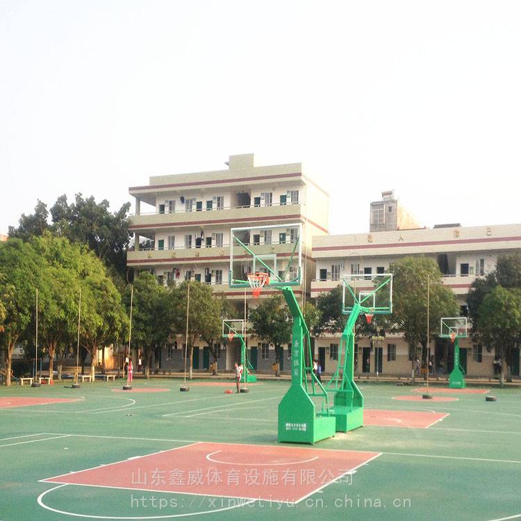 鑫威 塑胶篮球场 硅皮篮球场 厂家价格