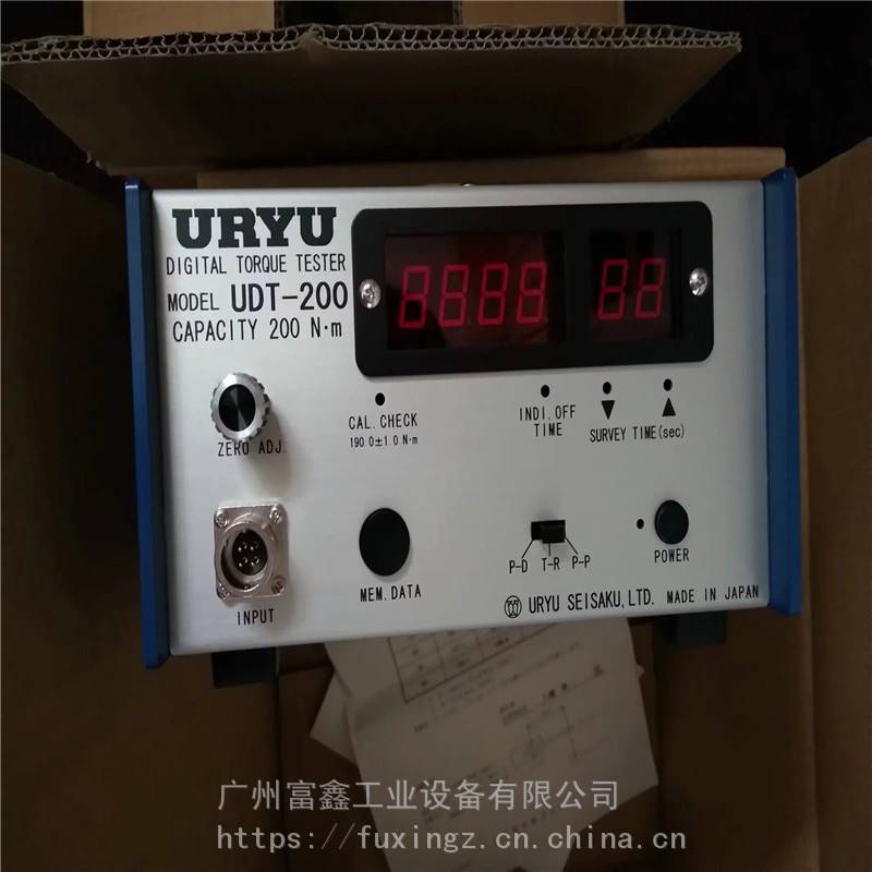 日本URYU瓜生工业级气动工具及配件扭力测试仪UDT-200