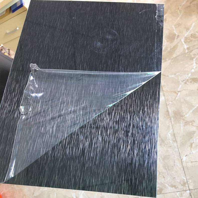 镜面黑钢断纹不锈钢 雪花砂黑色镜面不锈钢板 304不锈钢雪花砂