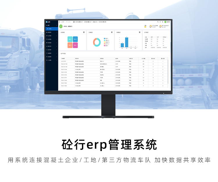 思伟 商砼erp软件 搅拌站erp 操作简便 覆盖全业务