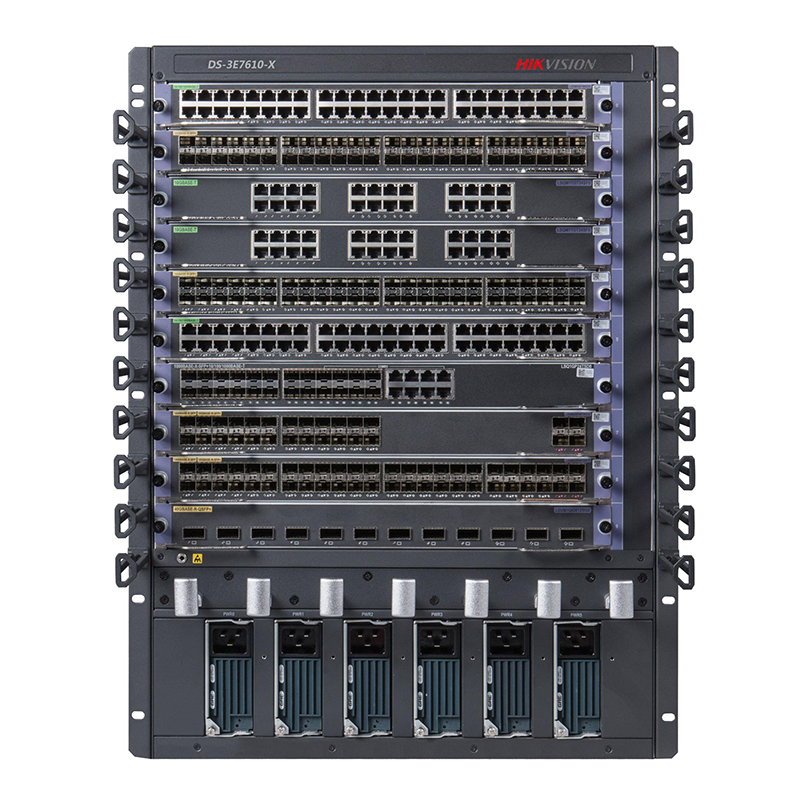 海康DS-3E7610X网络高端多业务路由交换机框式交换机
