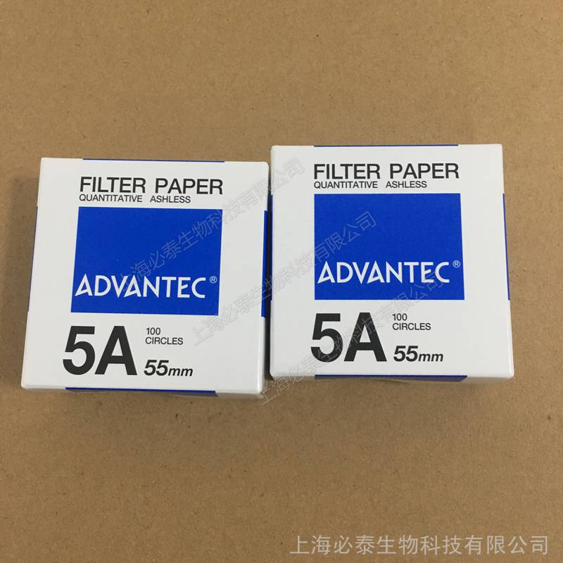 日本Advantec东洋定量滤纸坚固NO5A55M