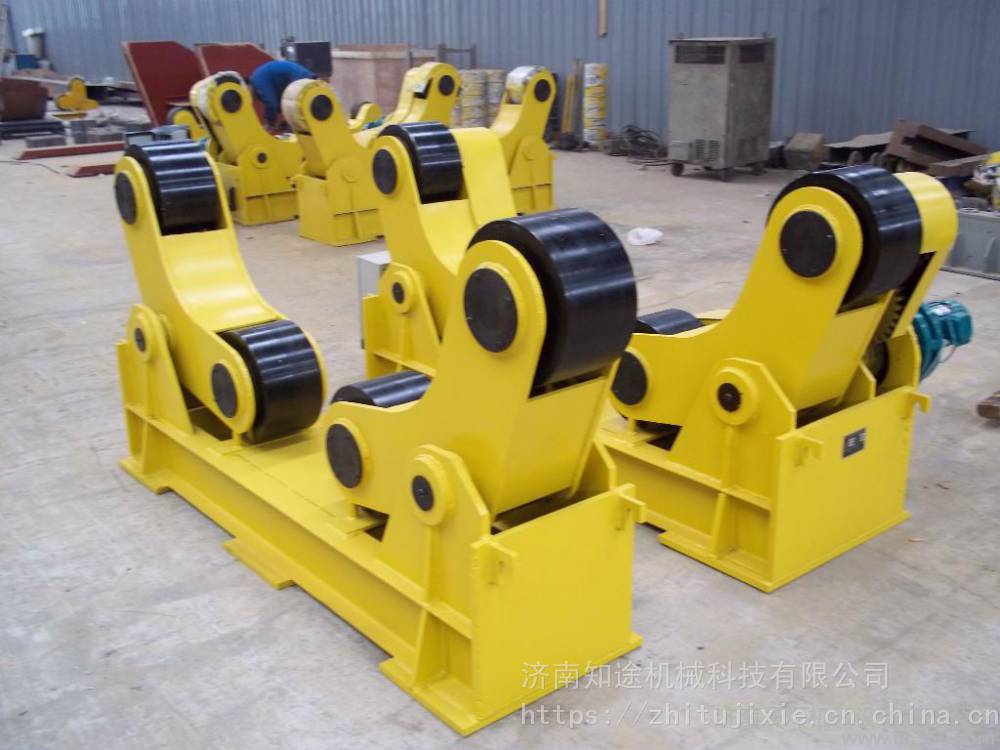 济南知途机械遥控型20T焊接滚轮架厂家支持非标定制