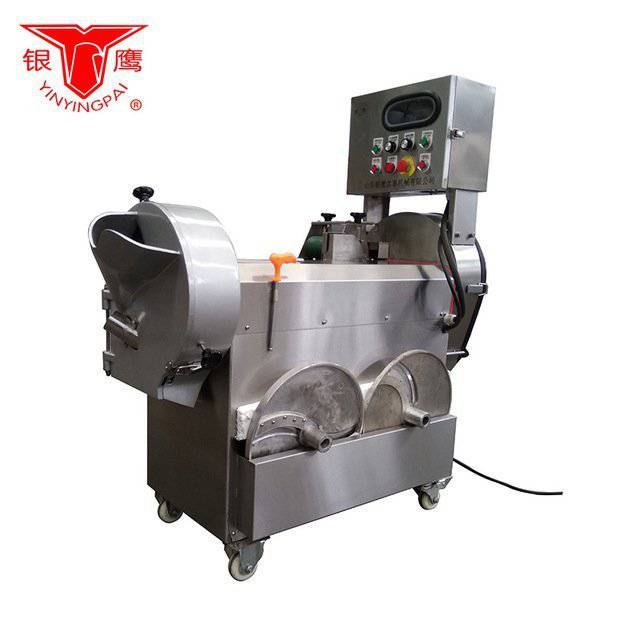 银鹰商用切菜机 全自动不锈钢切丝机 餐饮店果蔬加工设备