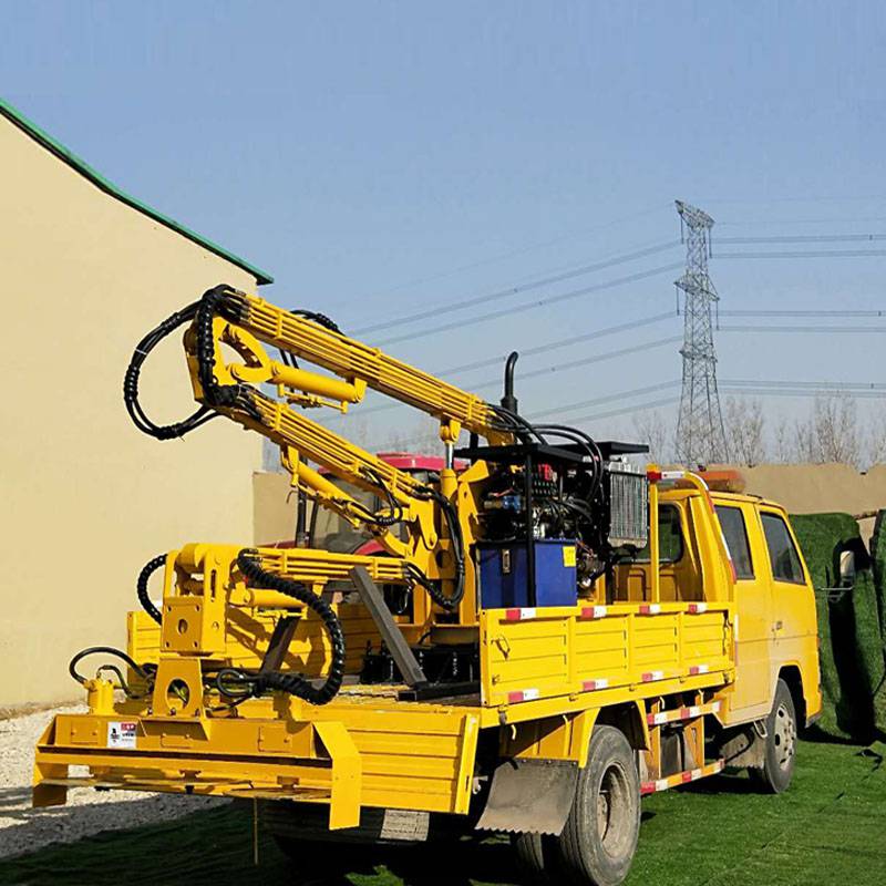 车载绿篱机 液压折叠臂剪枝机 高枝锯 路边树枝修剪机