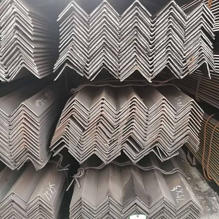 佛山供应5号角铁幕墙镀锌角钢冲孔切割定制热轧角铁