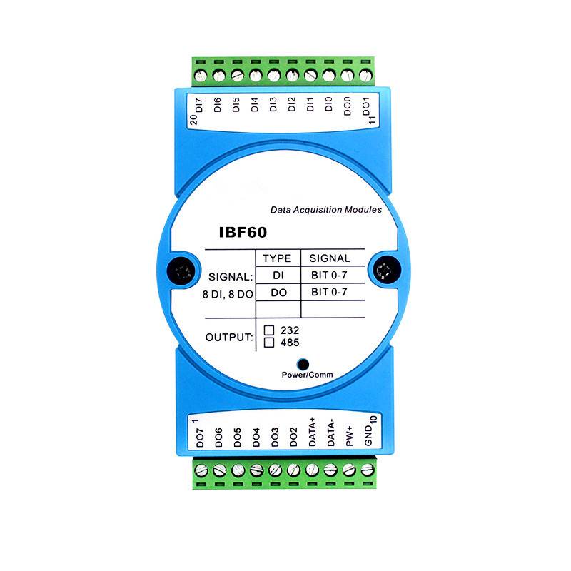 16路4-20MA/0-75mA模拟信号转RS-485/232转换模块