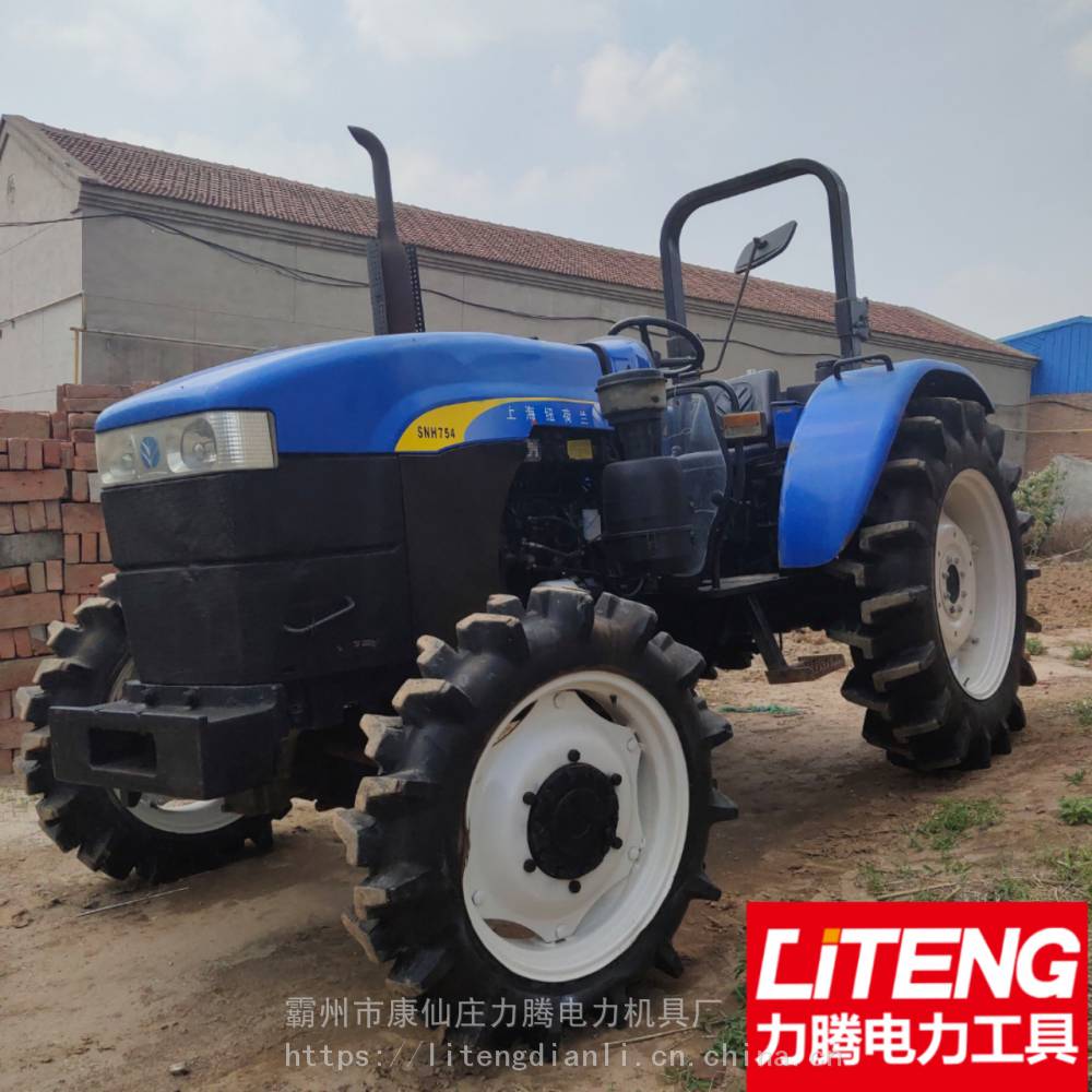 二手拖拉机绞磨四轮绞磨牵引销售500型拖拉机绞磨价钱力腾电力厂家直销
