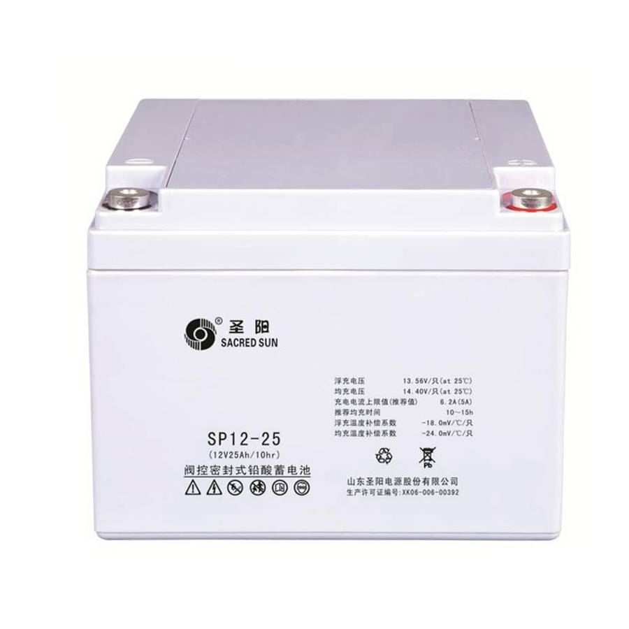 圣阳蓄电池SP12-40阀控密封式铅酸电池12V40AH/20HR直流屏UPS用