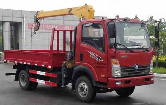 隨車吊價格,重汽***2噸隨車起重運輸車,xzj5040jsqz5型隨車起重運輸車