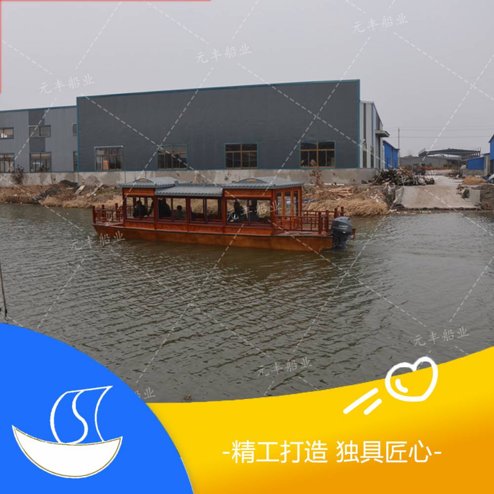 画舫船 鄱阳湖湿地公园定做餐饮的画舫船 画舫船厂家直销