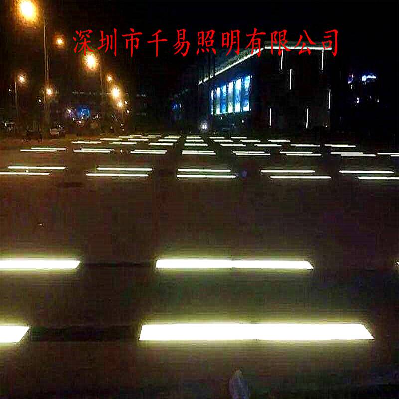 互动感应LED景观灯带千易照明厂家批发步行街夜光