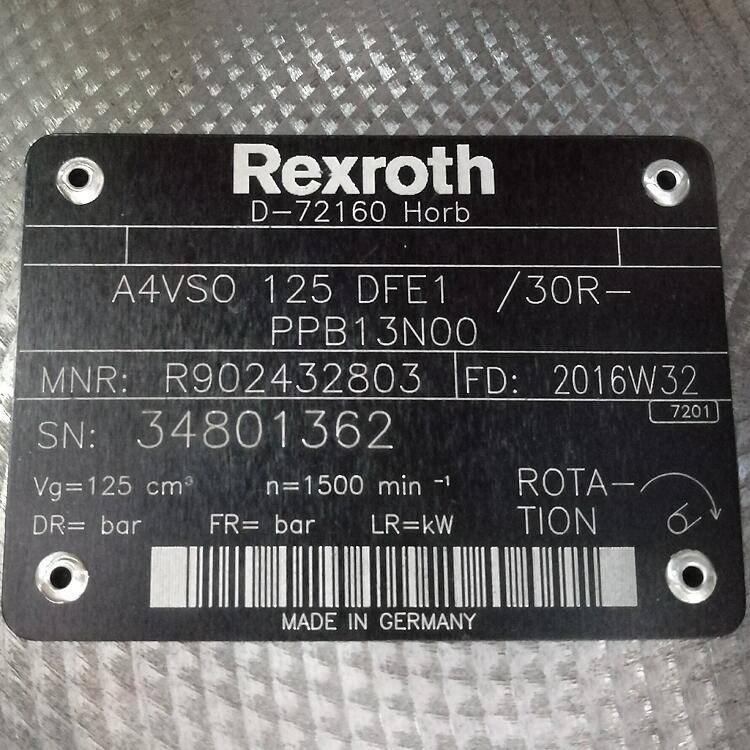 Rexroth//R902432803AA4VSO125DFE1/30R-PPB13N00