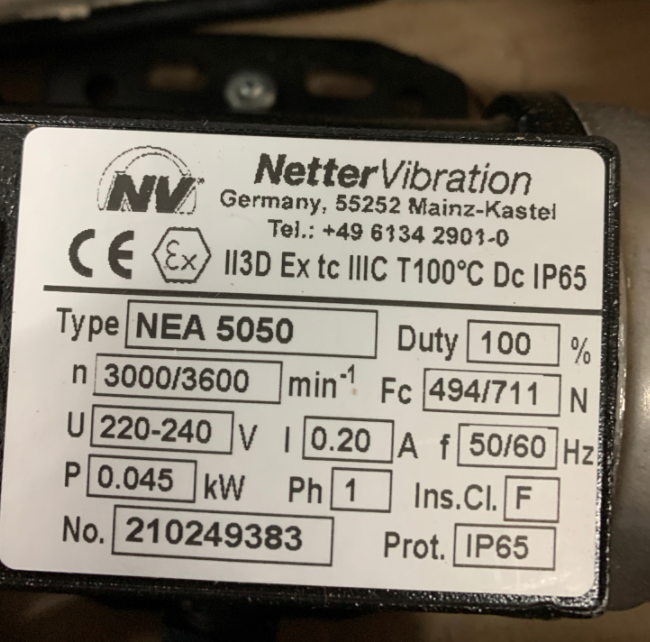 优势供应NetterVibration振荡器NEA5050