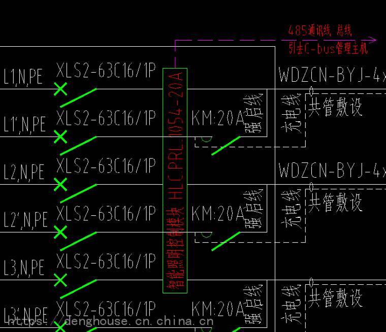 4g无线12路20A景观照明控制器gprs远程集中控制终端亮化智能控制模块