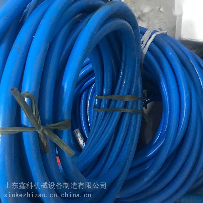 天津华宁LCYVB-7-2-100钢丝编织橡胶护套连接器拉力电缆线