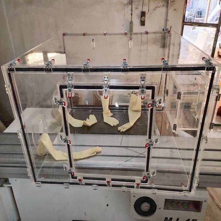 实验密封操作台 加工生产各种透明实验装置和实验设备