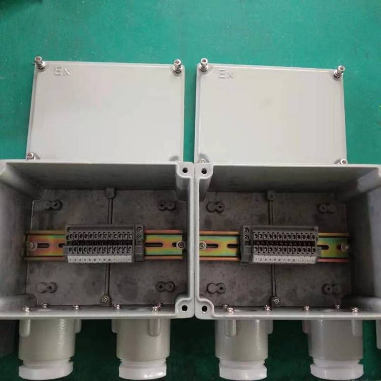 增安型防爆接线箱定制BJX-T铝合金防爆空箱壳体尺寸大小
