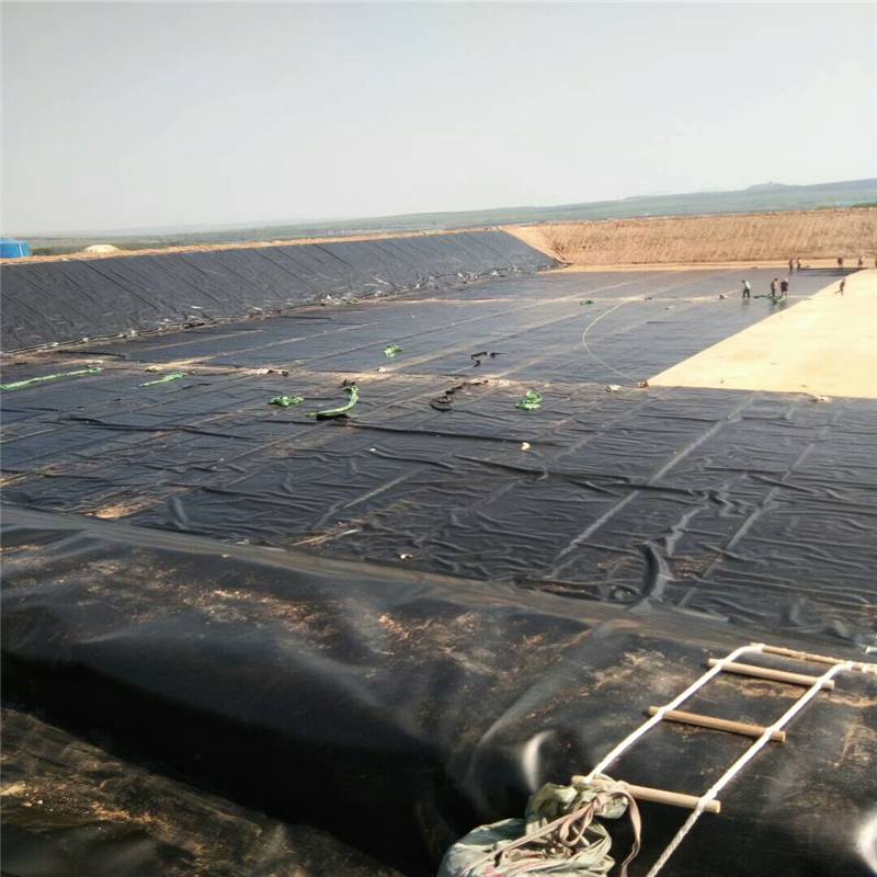 黑色土工膜土工防渗材料_河道土工膜的施工条件_润业土工