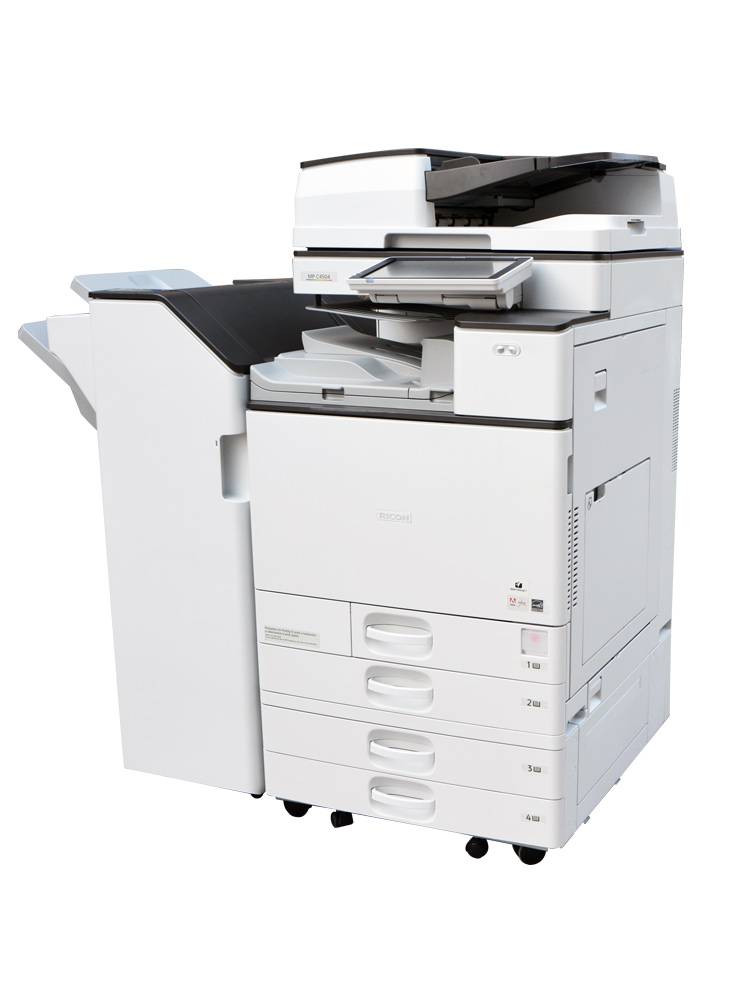天河东路出租彩色打印复印扫描一体机租赁理光MPC3504复印机