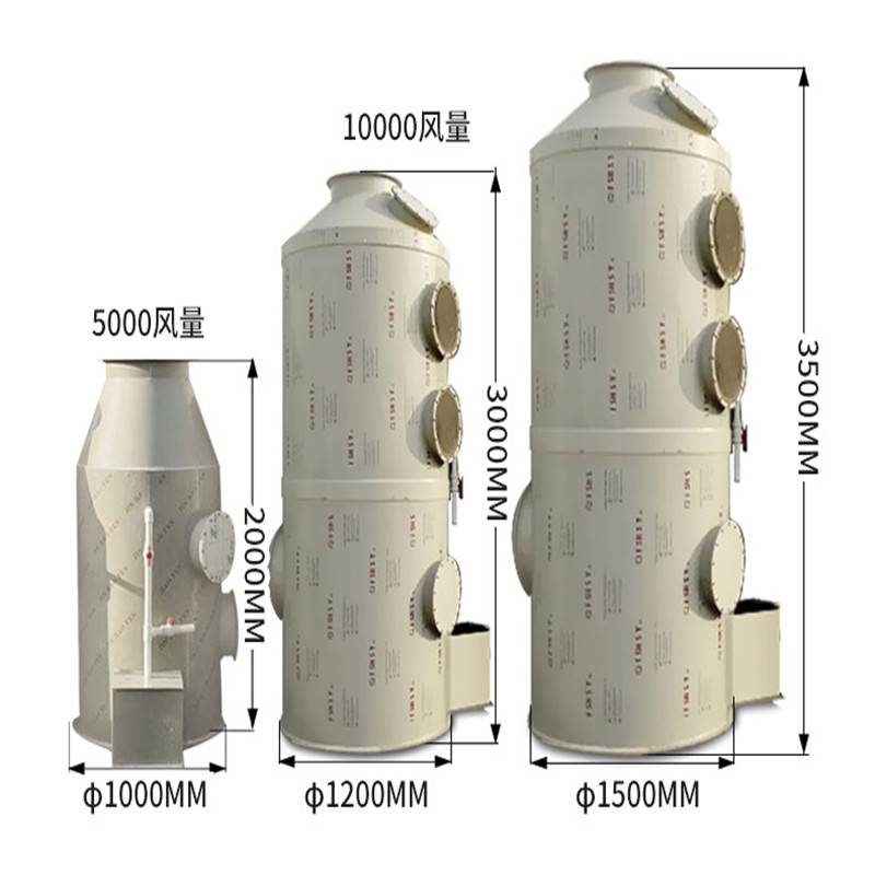 现货供应15000风量PP喷淋塔酸雾处理喷淋塔水喷淋设备