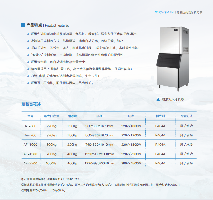 snowman/雪人 商用全自动刨冰机 -SY-168 饮品店设备