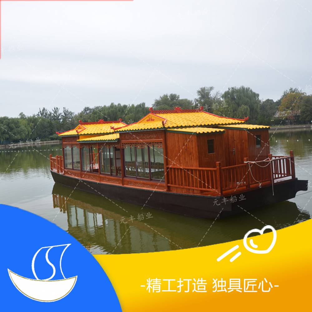绍兴东湖有动力的观光画舫木船价格优惠