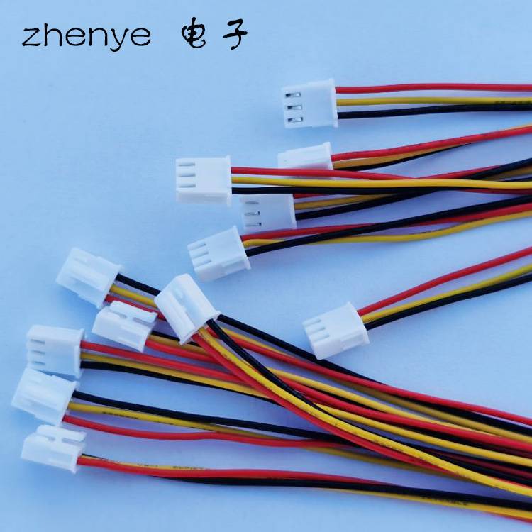 厂家直供SMH250端子线单双头led端子3P连接线蓝牙灯条铝基板