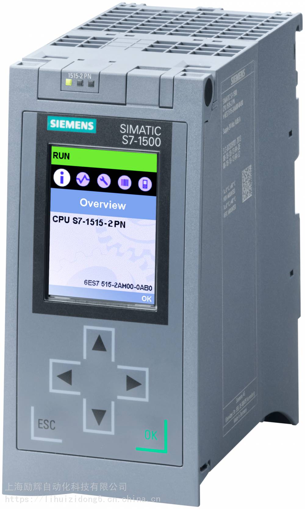 西门子S7-1500系列6ES7515-2AM00-0AB0一级授权代理商