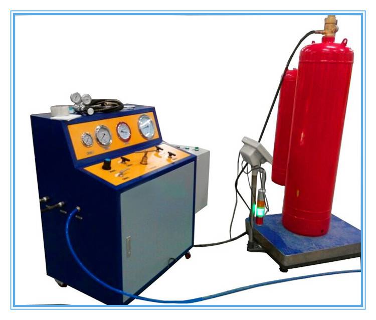 七氟丙烷药剂充装系统七氟丙烷充装设备手动自动控制可选