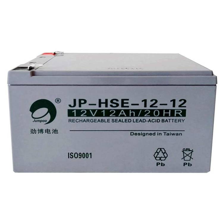 劲博蓄电池JP-6-FM-12阀控式铅酸蓄电池12V12AH配电柜UPS/EPS电源