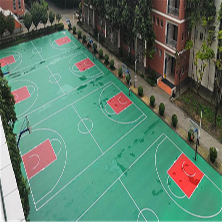 山东篮球场塑胶地板施工塑胶地板施工造价