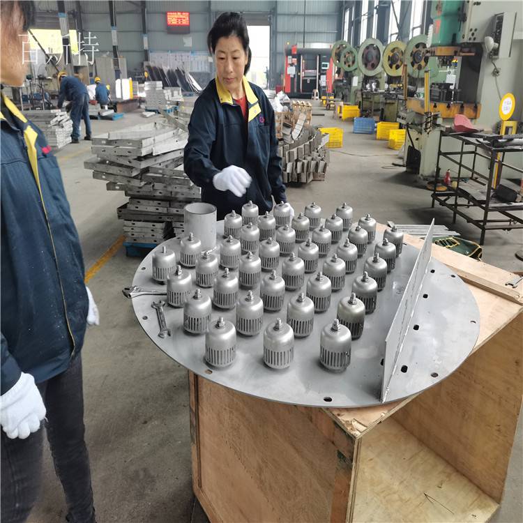 板式塔圆型泡罩塔盘不锈钢塔盘百斯特定制生产