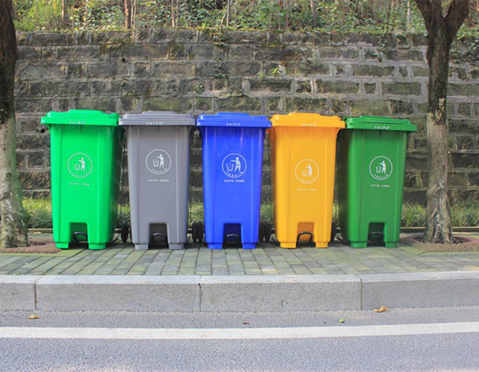 巴中市塑料分类垃圾桶厂家直销可回收垃圾桶