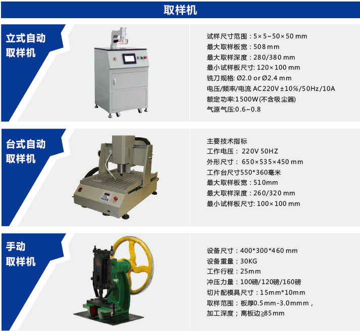 金相取样机切割机研磨机显微镜